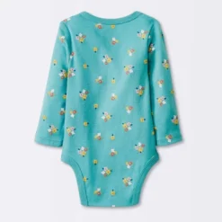 New Arrival 11 Baby Girls' 4pk Long Sleeve Bodysuit - Cloud Island™ Floral