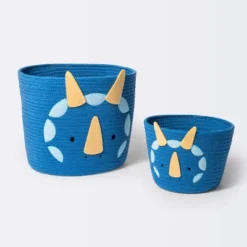 Coiled Rope Forest Animal Small Round Storage Basket - Dinosaur - Cloud Island™ 7 Coiled Rope Forest Animal Small Round Storage Basket - Dinosaur - Cloud Island™ -Cloud Island GUEST 06af51e5 9caf 46b1 b180 4b97d333aeac 1