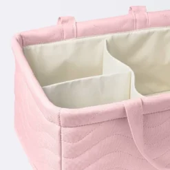 Quilted Fabric Diaper Caddy - Light Pink - Cloud Island™ 5 Quilted Fabric Diaper Caddy - Light Pink - Cloud Island™ -Cloud Island GUEST 192d642f a8dd 4c8b ba31 0cfae242350f