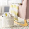 Chenille Stripe Baby Blanket - Yellow And White Stripes - Cloud Island™ -Cloud Island GUEST 25d1afe5 328a 42de aa6a ed39b9db5883