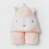 Baby Fox Hooded Bath Towel - Cloud Island™ Pink -Cloud Island GUEST 503a06c4 819b 4cb7 b00d e03a3273fedf