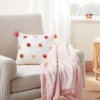 Solid Satin Edge Plush Blanket - Cloud Island™ Pink -Cloud Island GUEST 6041ee74 09bd 422e 9798 fb595830fa60