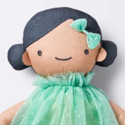 Plush Doll With Mint Dress - Cloud Island™ -Cloud Island GUEST 6098000e 603f 4f00 9933 04dcd93d6156