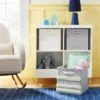 Tufted Canvas 13"x13" Storage Cube - Cloud Island™ Gray/Cream -Cloud Island GUEST 649e7f8a 429d 4170 9f02 bc798ba4c6e6