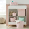 Quilted Fabric Cube Storage Bin - Light Pink - Cloud Island™ 1 Quilted Fabric Cube Storage Bin - Light Pink - Cloud Island™ -Cloud Island GUEST 875aeb38 39ea 4315 b4ee 25c3a84f92d8