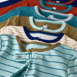 Baby 6pk Zip-Up Sleep N' Play - Cloud Island™ Blue -Cloud Island GUEST 8f7b91c1 f159 48f6 aad3 8bc8ca816ed3