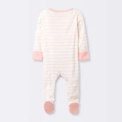 New Arrival 9 Baby 6pk Zip-Up Sleep N' Play - Cloud Island™ Brown