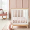 Jersey Fitted Crib Sheet - Pink Chevron And Solid Heirloom - Pink - 2pk - Cloud Island™ -Cloud Island GUEST 9758a4d7 0ea8 45b4 aee0 2c693bfd81e1