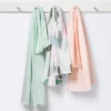 Muslin Swaddle Blankets Blooms - Cloud Island™ 3pk -Cloud Island GUEST 9f387755 d2d1 4f8d 82bc 829283af605e