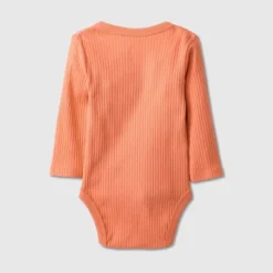 New Arrival 3 Baby Girls' 3pk Side Snap Long Sleeve Bodysuit - Cloud Island™ Pink