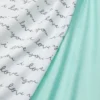 Crib Fitted Sheets I Love You And Mint Solid - Cloud Island™ - Gray/Mint - 2pk -Cloud Island GUEST a8659ab8 b845 4deb 9780 a2697a335439