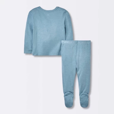 Baby 2pc Premium Modal Set - Cloud Island™ Blue 3 Baby 2pc Premium Modal Set - Cloud Island™ Blue