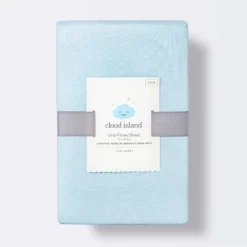 Polyester Rayon Fitted Crib Sheet - Solid Blue - Cloud Island™ 7 Polyester Rayon Fitted Crib Sheet - Solid Blue - Cloud Island™ -Cloud Island GUEST e1c97adf a462 4d2b 90a9 3876d6b7c9b1