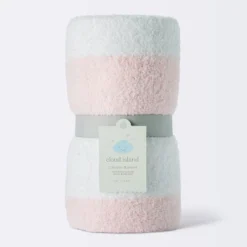 Chenille Stripe Baby Blanket - Light Pink And White Stripe - Cloud Island™ 7 Chenille Stripe Baby Blanket - Light Pink And White Stripe - Cloud Island™ -Cloud Island GUEST e7ed652e 5f3d 44b9 b947 500598d9e242