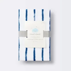 Polyester Rayon Fitted Crib Sheet - Navy Blue Vertical Stripe - Cloud Island™ -Cloud Island GUEST ff652c2a 4b60 45d9 b82a 373f592b54e2
