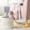 Chenille Stripe Baby Blanket - Light Pink And White Stripe - Cloud Island™ -Cloud Island GUEST ffe5e13b ff00 4615 905a 22bbc2c6295d